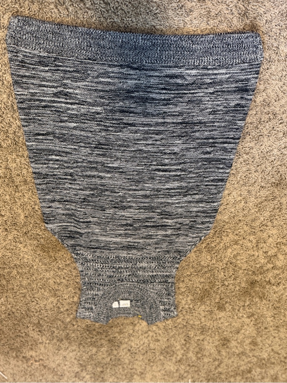 Heathered Gray Knit Sweater